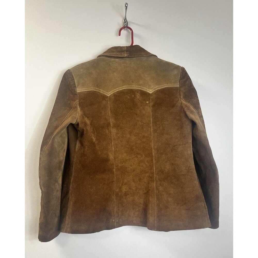 Woman’s Boho Winlet VTG/60s Suede Blazer Jacket *Read* 🤩 - Picture 9 of 14